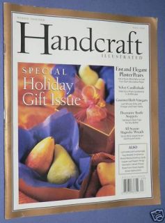 Handcraft Illustrated Magazine Fall 1996 Holiday Gifts