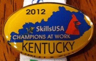 Skillsusa 2012 Kentucky National Conference Pin