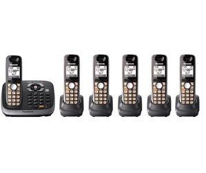Panasonic KX TG6545B 1 DECT 6 0 Plus Cordless Phone