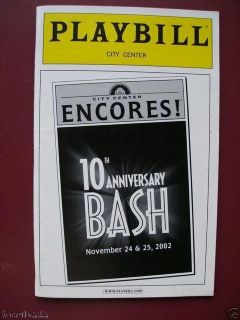 Playbill Broadway Bash Encores Kristin Chenoweth Idina Menzel Patrick