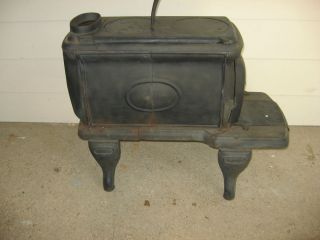 Antique Wood Burning Iron Stove