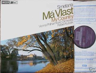 Smetana MA Vlast Kubelik VPO Decca DPA 575 6 2 LPS