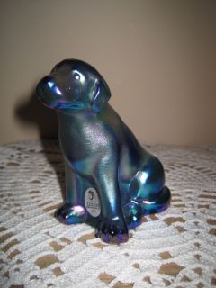 Fenton Favrene Lab Labrador Puppy Dog Figurine QVC