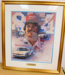 Terry Labonte Autographed Original NASCAR Winston Cup Champion Oil