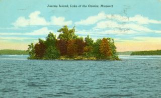 Lake of The Ozarks MO Rescue Island 1953