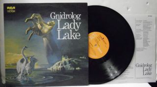 Gnidrolog Lady Lake Prog LP Original UK Pressing w Insert
