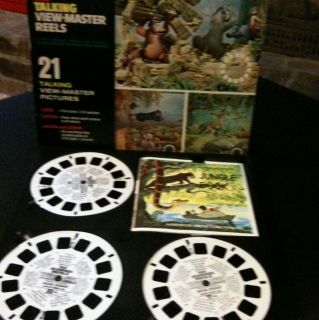 Talking View Master Reels with Sound Jungle Book