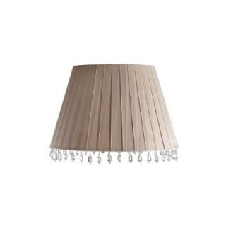 in Wide Barrel Clip on Chandelier Lamp Shade Chalk Pink Beads