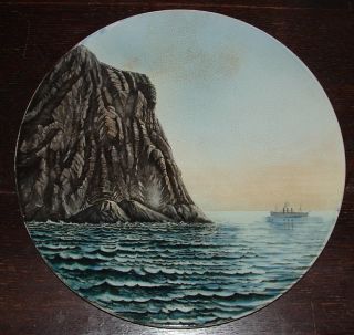 Norway Villeroy Boch Mettlach Nordcap Dec 149 Hand Painted Plate