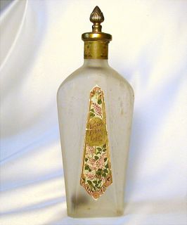 LANGLOIS PERSIAN LILAC Vintage 1920s ish Large Perfume Bottle w