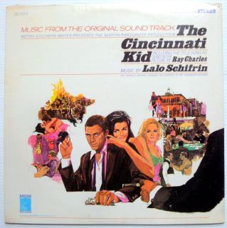 The Cincinnati Kid Soundtrack LP Lalo Schifrin SEALED Ray Charles