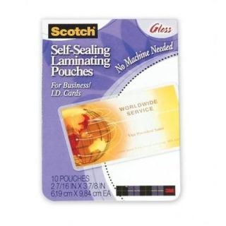 3M Self Sealing Laminating Pouch 3 Item Bundle Laminating Po