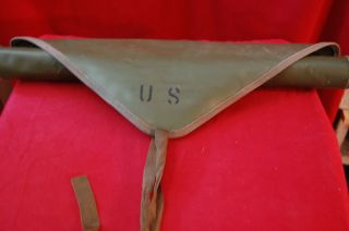 Military Green Rubber Waterproof Map Carrier Tent Holder Universal U s