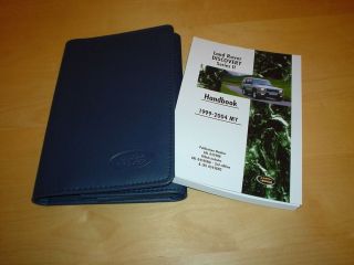 LAND ROVER DISCOVERY 2 II TD5 V8 HSE SE Owners Manual Handbook Guide