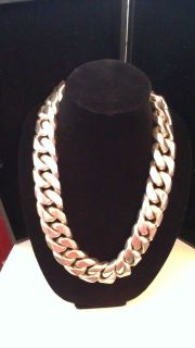 Largest Silver Necklace Ever on 