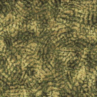 Feathers Landscape Quilt Fabric South Sea Imports 38510 757 Green by