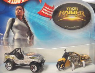 2003 Hot Wheels Laura Croft Tomb Raider The Cradle of Life Jeep