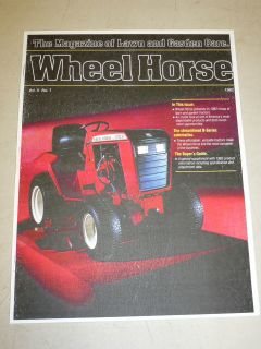 Tractors The Magazine for Lawn and Garden Care Sales Brochure