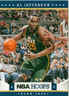 2012 Panini NBA Hoops 141 Al Jefferson Jazz