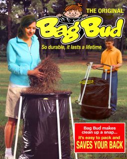 The Bag Bud Lawn and Trash Bag Holder