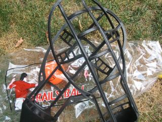 New Trac Ball Outdoor Game Black or Orange