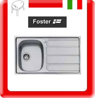 Foster Lavello Da Incasso Serie 1000 1 Vasca GOC DX