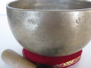 Tibetan Singing Bowl 8 CB Unique Thick Prayer Bell
