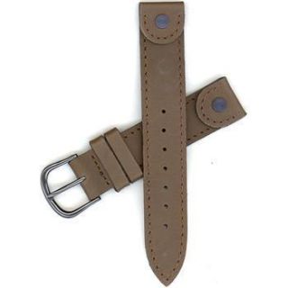Swiss Army Cavalry 16mm Brown Leather Watch Band 21141