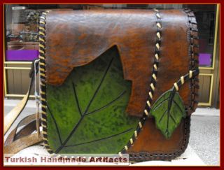 Handmade Leather Bag Shoulder Purses Satchel 83 A