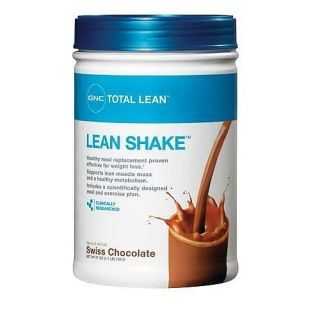 GNC Total Lean Lean Shake   Swiss Chocolate 1.7 lb(s). SEALED EXP 05