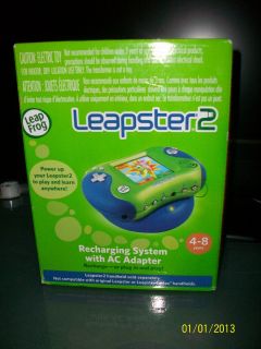 Leap Frog Leapster 2 Recharging System with AC Adapter BNIB   VHTF !!!