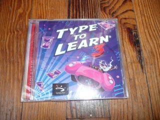 TYPE TO LEARN 3 educational typing CD ROM software program MAC WINDOWS