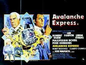 Avalanche Express Robert Shaw Lee Marvin 30x40 Original Movie Poster