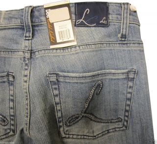 Lee Gold Label Lennox Bootcut Stretch Embroid Stud Back Pockets Jeans