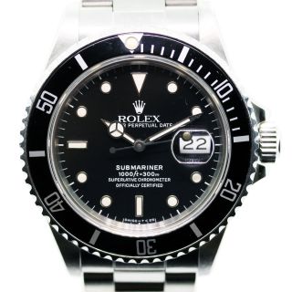 Rolex 16610 Submariner Stainless Steel Watch