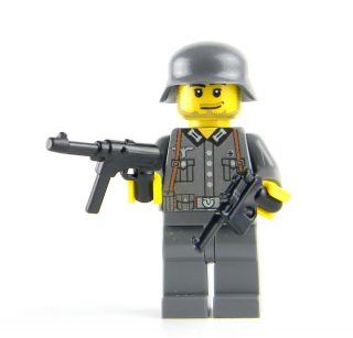 Custom Lego German Soldier WWII Minifig Army Builder