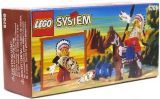 Lego Tribal Chief 6709 Wild West EX Box New