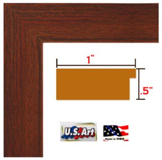 Custom 1 Cherry Maroon Solid Picture Poster Frame 11 inch Wide 11