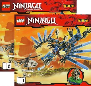LEGO instruction book ONLY Ninjago 2521 Lightning Dragon Battle Ninja