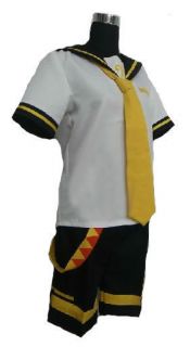 Vocaloid Len Kagamine Cosplay Costume Express EMS