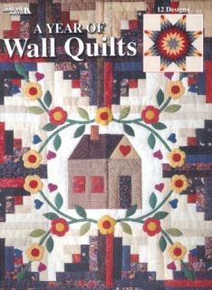 Year of Wall Quilts Quilting Pattern Book Leisure Arts