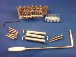 Left Handed Strat Style Tremolo Complete Kit Brand New