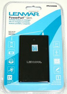 PMPAI5G3 Lenmar PowerPort Slim Portable USB Battery Charger for iPhone
