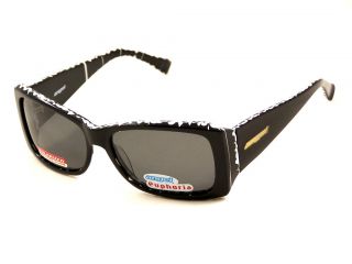 Black Frost Frames Gray Polarized Lenses Sunglasses ★