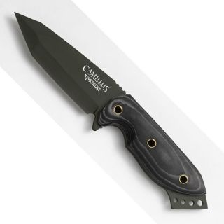 Camillus Knives 7 75 Fixed Blade Knife Micarta Handle 18509 New