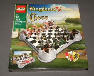 Lego Board Game Kingdoms Chess Set 853373 w 28 Minifigures New