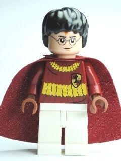 Lego Harry Potter Dark Red Quidditch Uniform Minifigure