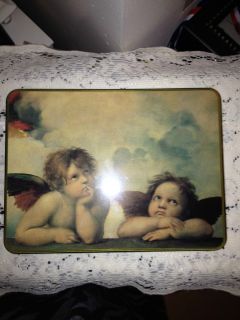  ANGELS Collectible Tin THE SISTINE MADONNA by Erich Lessing CHERUBS