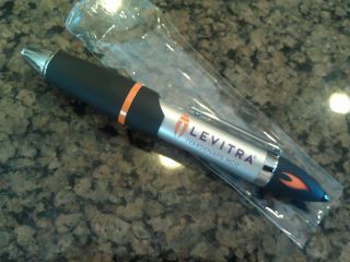 Pharmaceutical Drug Rep Promotional Levitra Stubby Bullet Pen