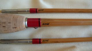 RARE Vintage H L Leonard Bamboo Fly Fishing Rod Never Fished